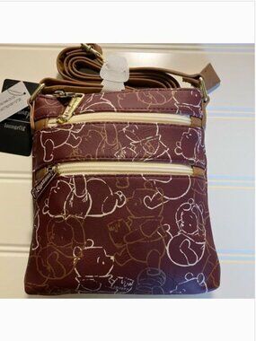 Loungefly Winnie the Pooh line art Crossbody Bag
